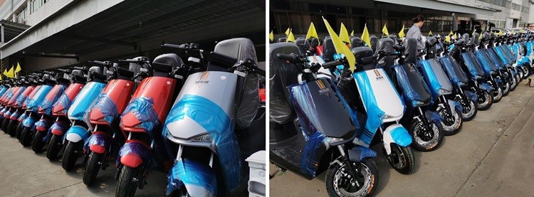 Electric Scooter Moped With Electric Charger XL-EM17